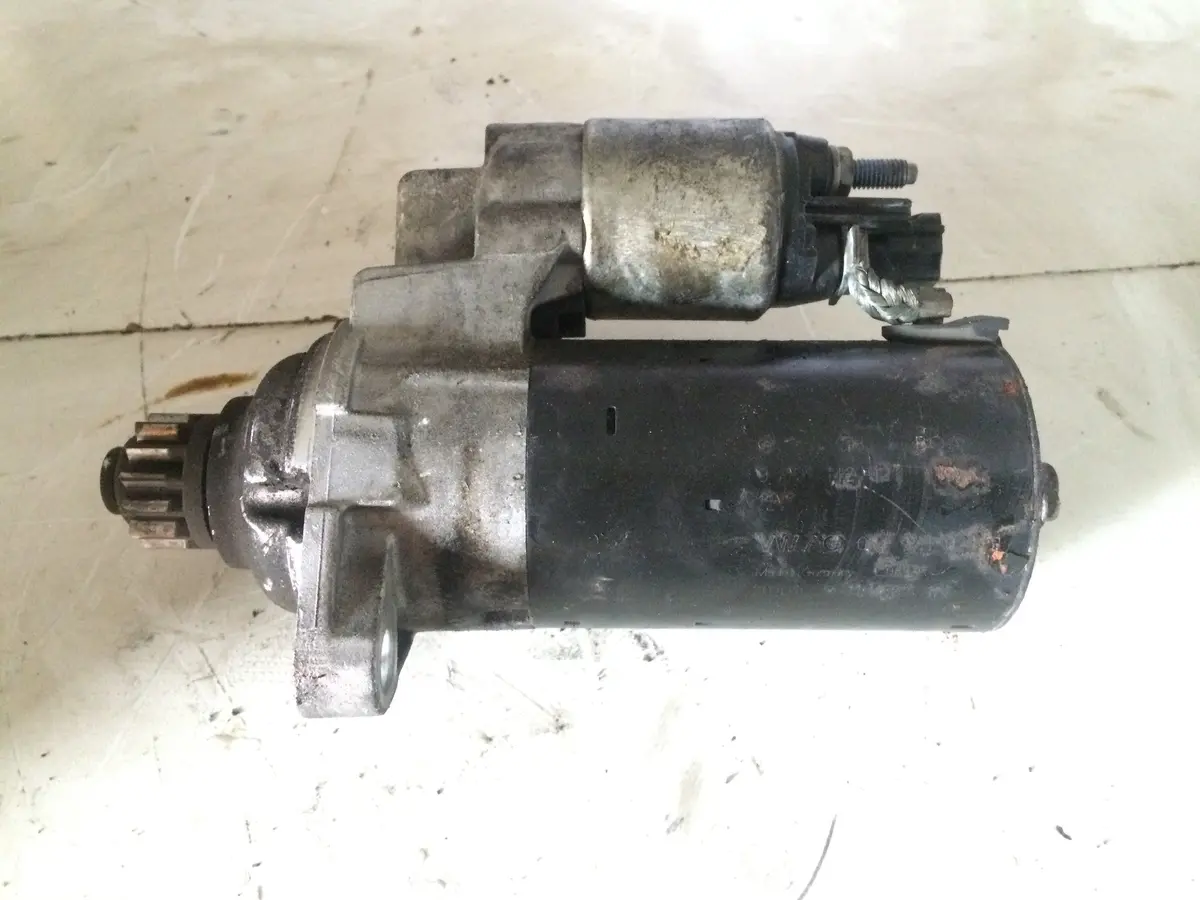 2011 Cbz Audi Volkswagen Skoda Seat 1.2 Tsi Petrol Engine Starter Motor 02T 911 024 Jx 1