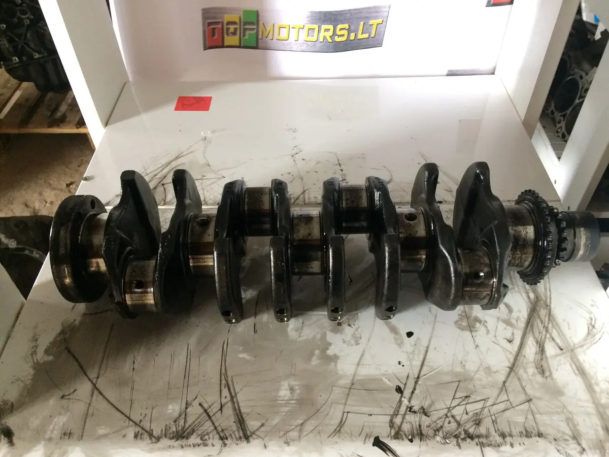 2010 P8faq Ford 2.2 Tdci Diesel Engine Crankshaft 1