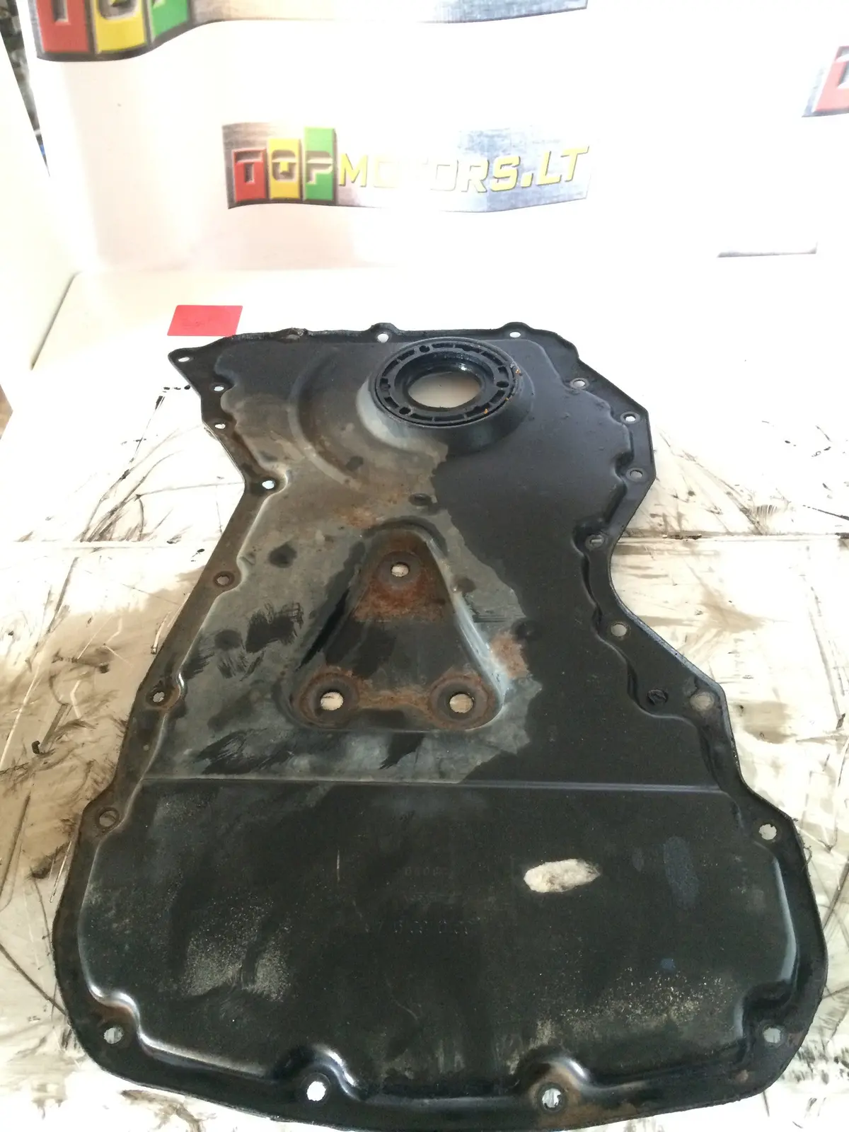 2010 P8fa Ford 2.2 Tdci Dyzelis Variklio Šoninis Grandinių Dangtelis 2