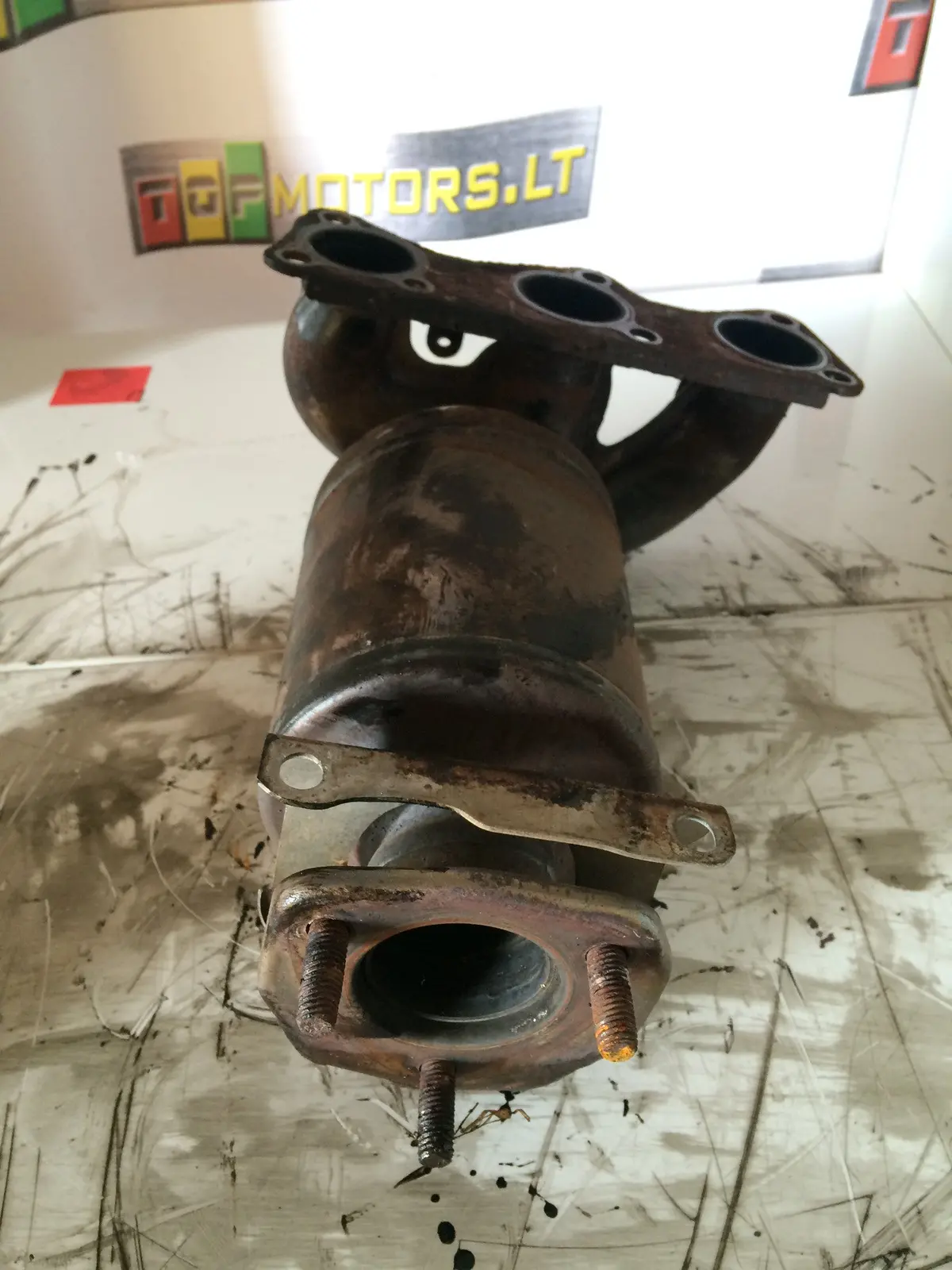 2006 Bmd Volkswagen Skoda 1.2 Petrol Engine Catalytic Converter Exhaust And Ex Manifold 03D 131 701 D / 03D131701d 2