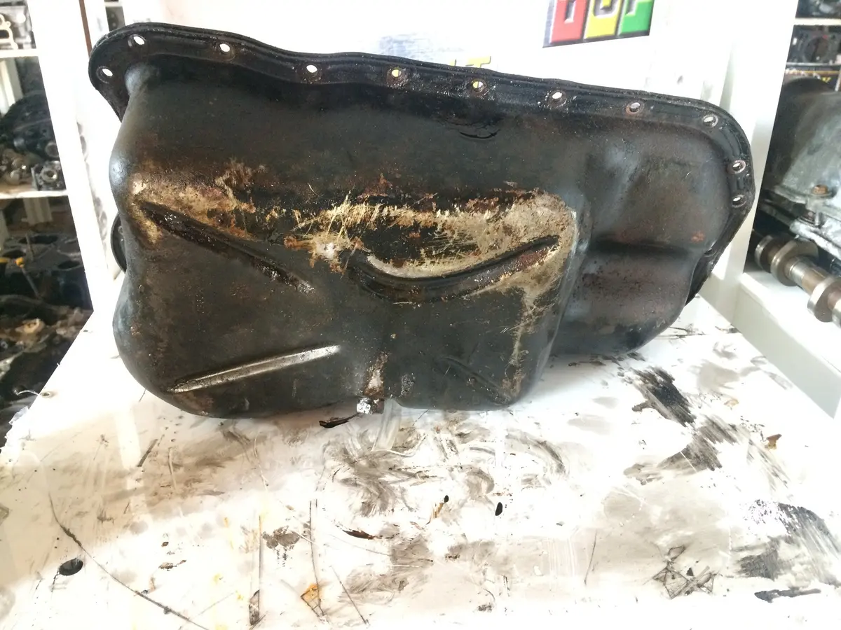1996 Aaa Vr6 Volkswagen Vw 2.8 Petrol Engine Oil Sump 021 103 603 D / 021103603D 2
