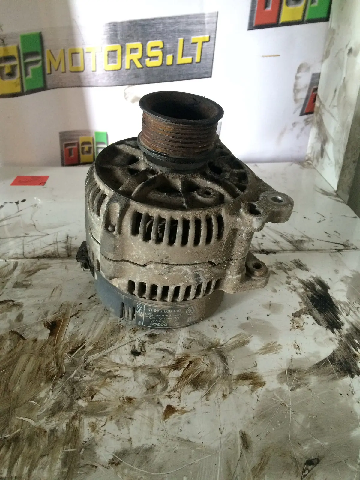 1996 Aaa Vr6 Volkswagen Vw 2.8 Benzinas Variklio Generatorius 1