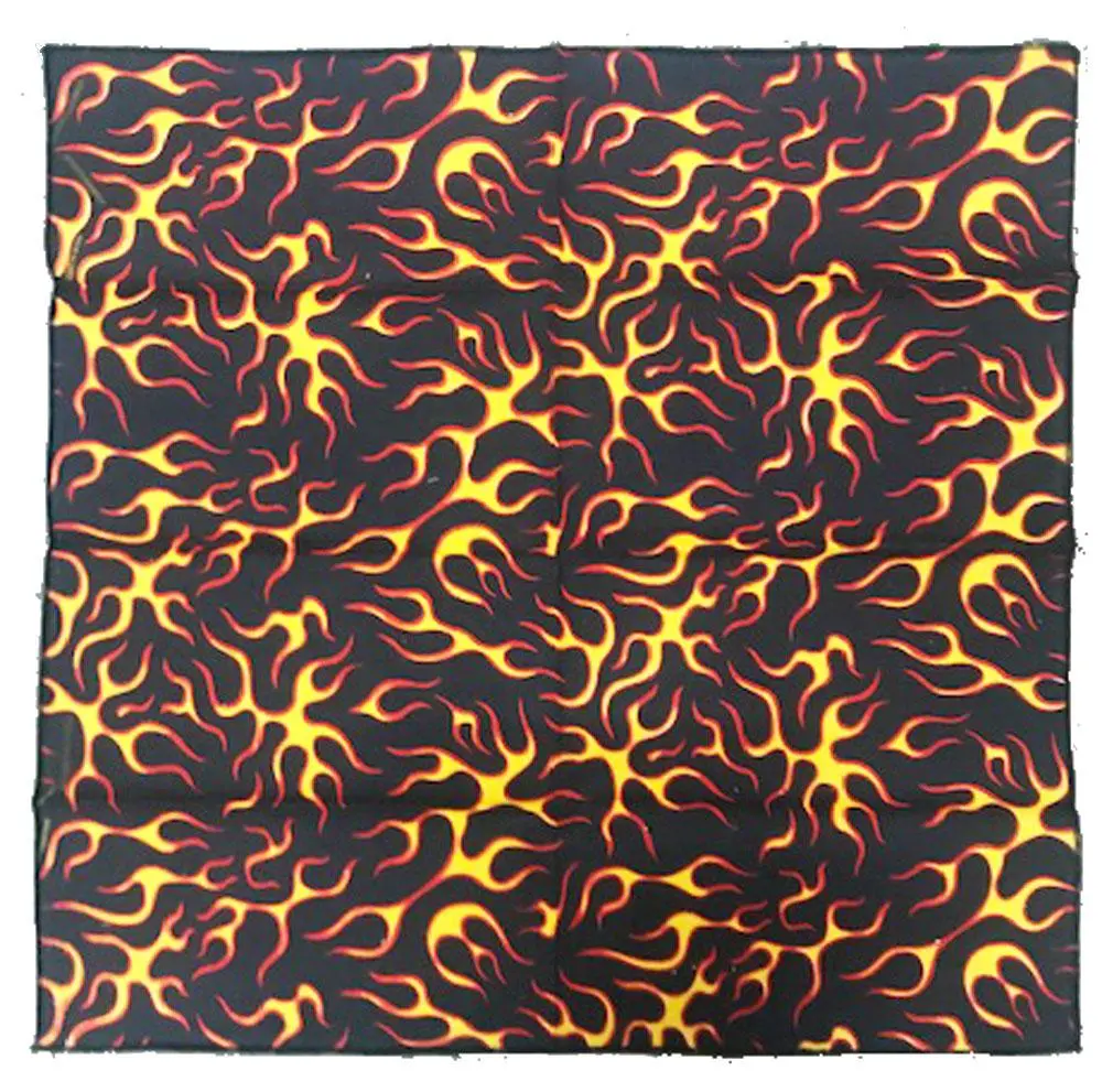 Fire Flames 22 Inch Bandana 1