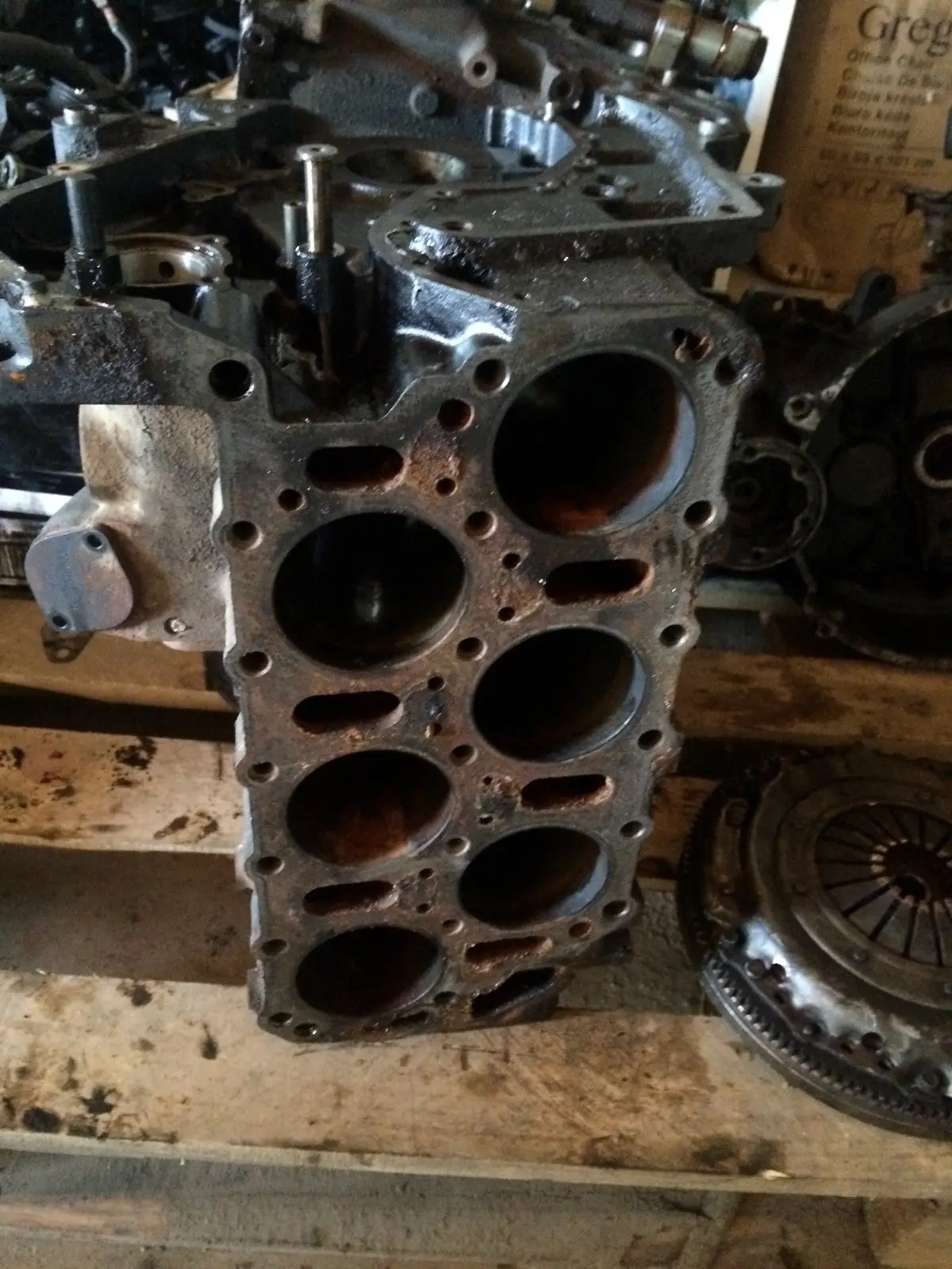 1996 Aaa Vr6 Volkswagen Vw 2.8 Benzinas Variklio Blokas 1