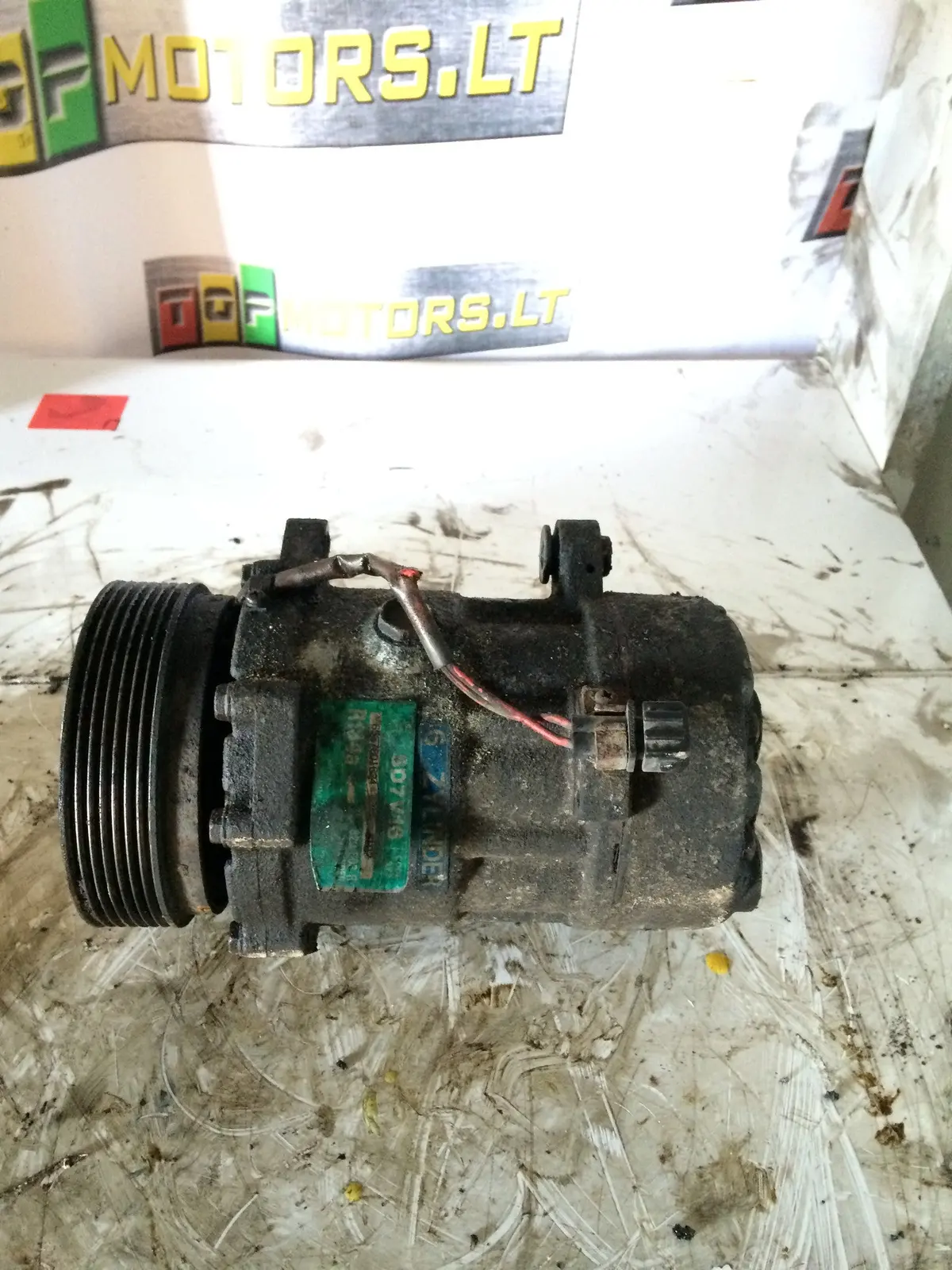 1996 Aaa Vr6 Volkswagen Vw 2.8 Petrol Engine Ac Conditioning Pump 357820803B / 357 820 803 B 1