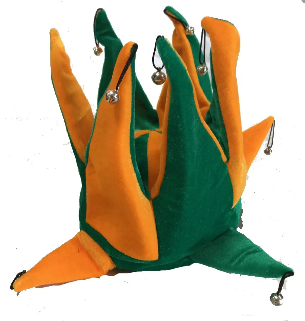 Jester Plush Party Carnival Hat 1