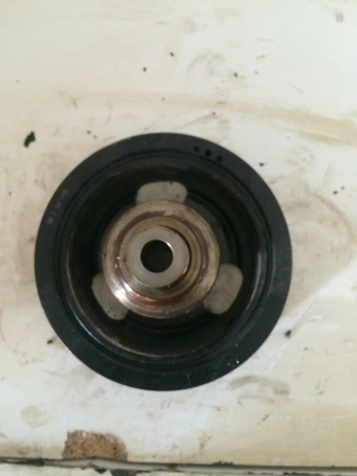 2008 N12 N12b14 8Fs Mini Peugeot Citroen 1.4 16V Petrol Engine Crankshaft Pulley V7562801 80 - 03 2