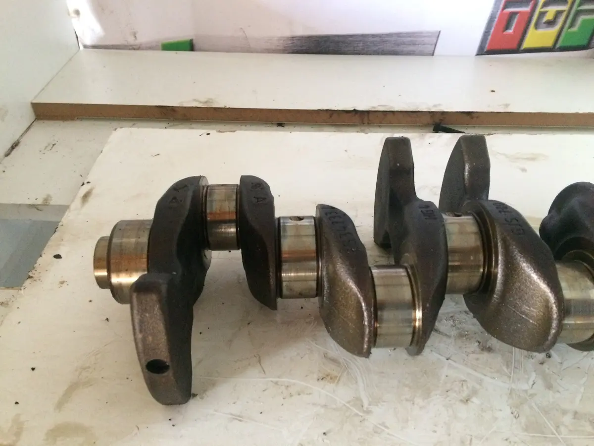 2008 N12 N12b14 8Fs Mini Peugeot Citroen 1.4 16V Petrol Engine Crankshaft 2