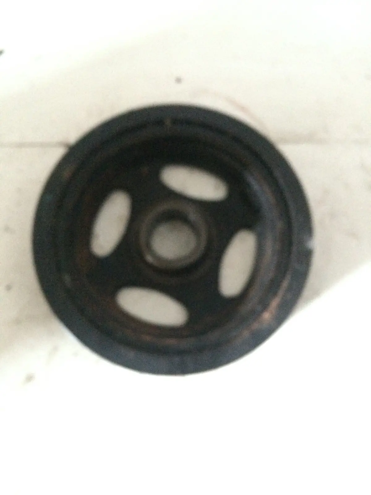 2007 1Kr Toyota Peugeot Citroen 1.0 Petrol Engine Crankshaft Pulley 1