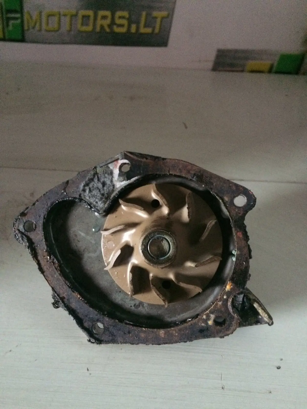 2003 F9k Renault Nissan Opel 1.9 Dci Diesel Engine Water Pump 2