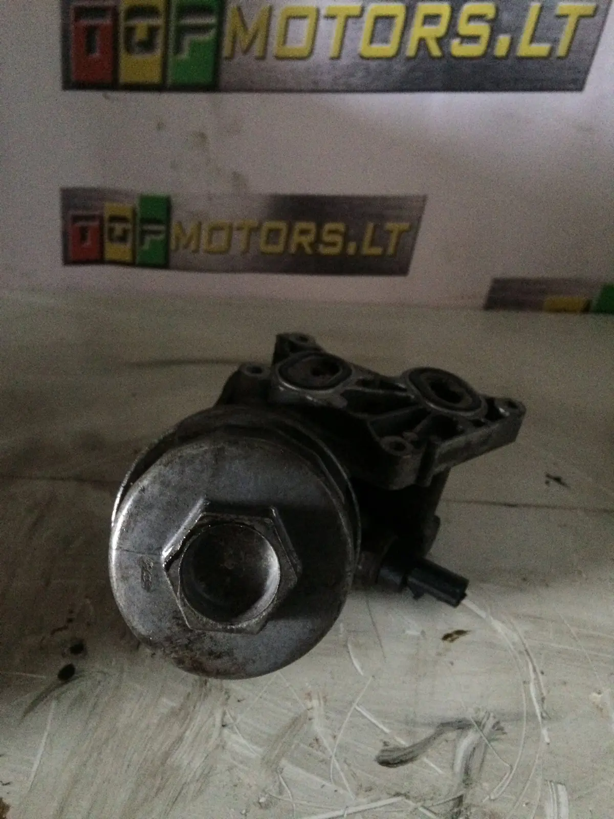 2003 W11b16 Mini 1.6 Petrol Turbo Engine Oil Filter Housing 1142 7509785 2