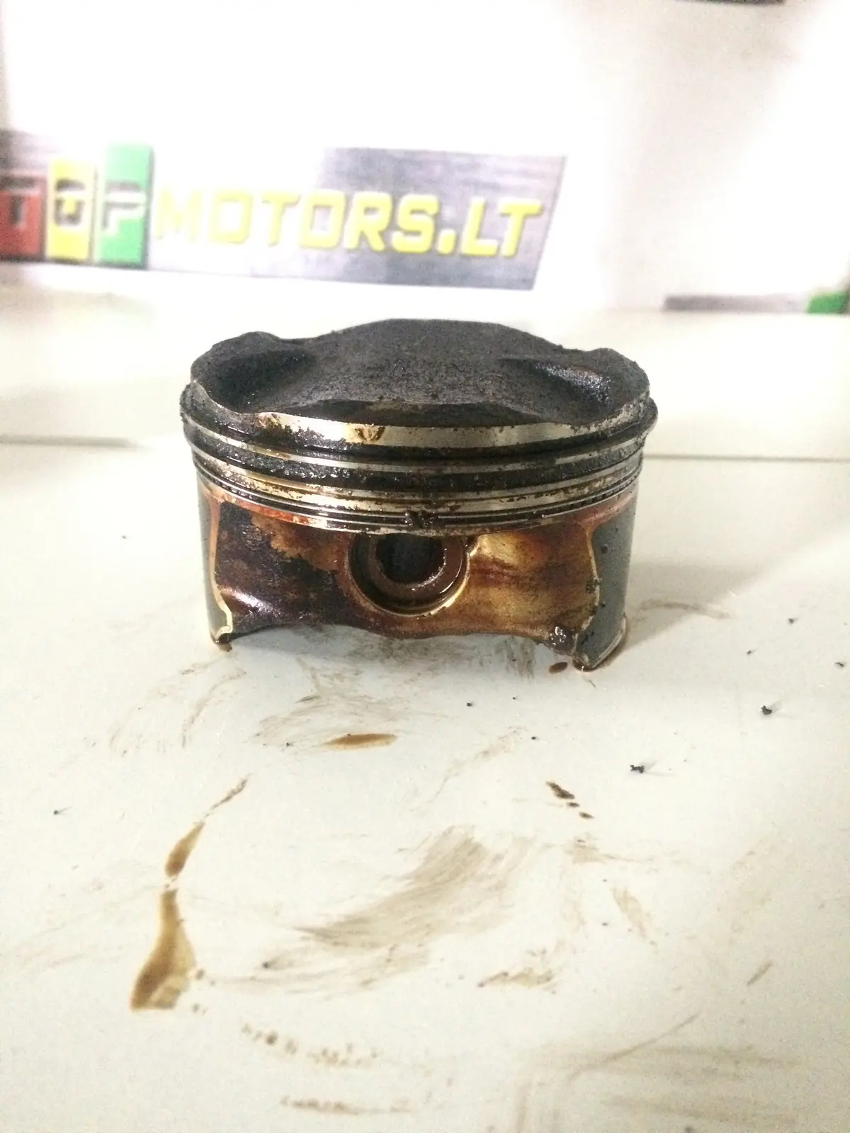 2006 N45 N45b16 A N45b16a Bmw 1.6 Petrol Engine Piston 1