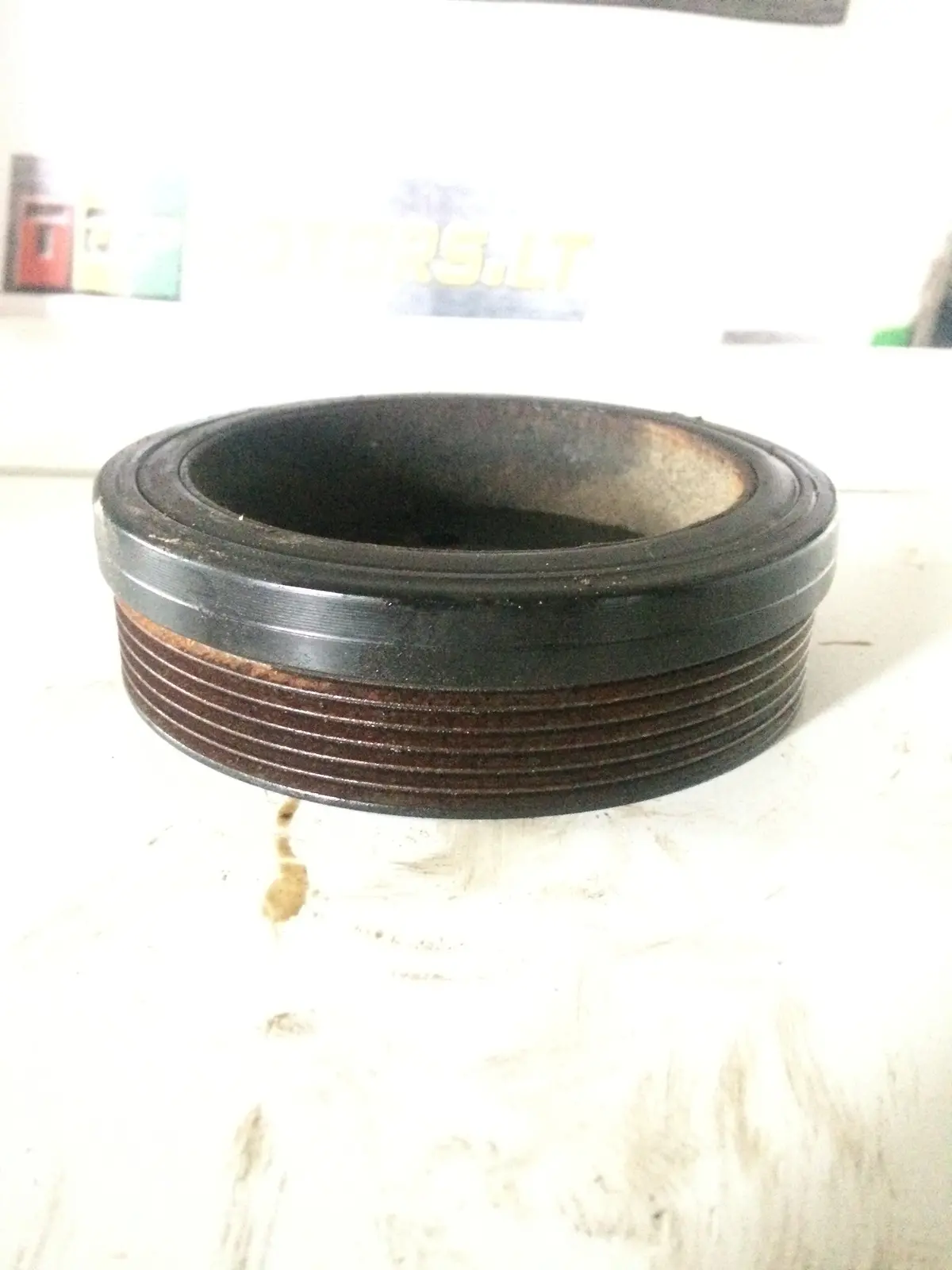 2006 N45 N45b16 A N45b16a Bmw 1.6 Petrol Engine Crankshaft Pulley 2