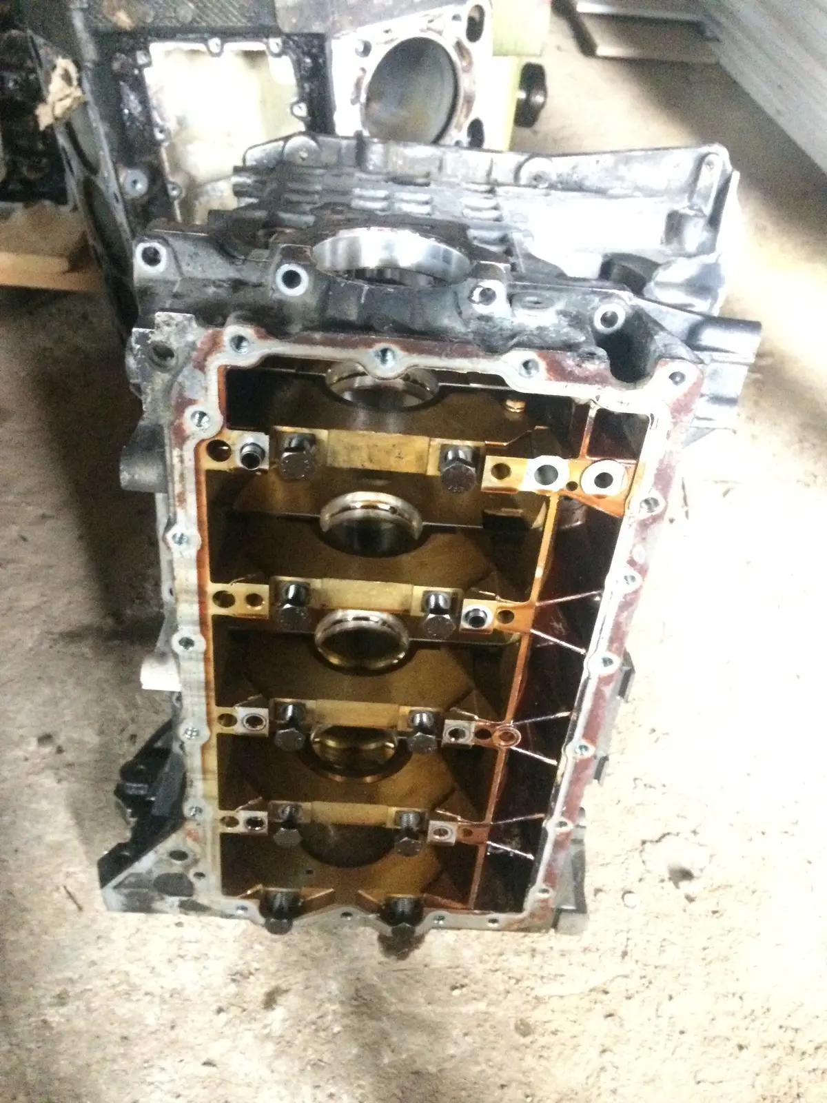 2006 N45 N45b16 A N45b16a Bmw 1.6 Petrol Engine Block 2