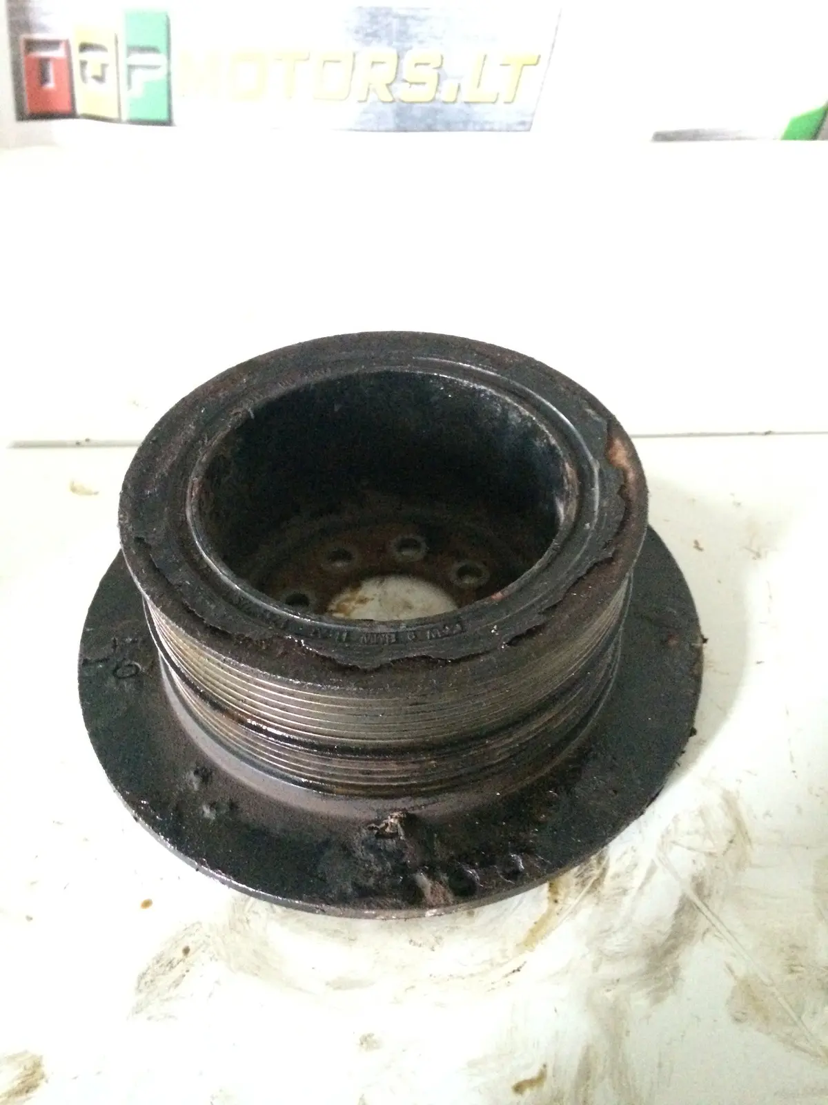 2000 448S2 M62tub44 Bmw 4.4 Petrol V8 Engine  Crankshaft Pulley 1741773 1
