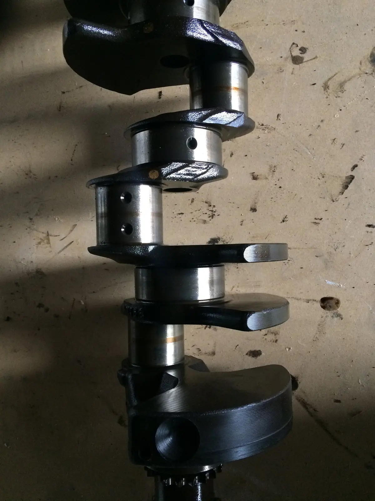 2000 448S2 M62tub44 Bmw 4.4 Petrol V8 Engine Crankshaft 2