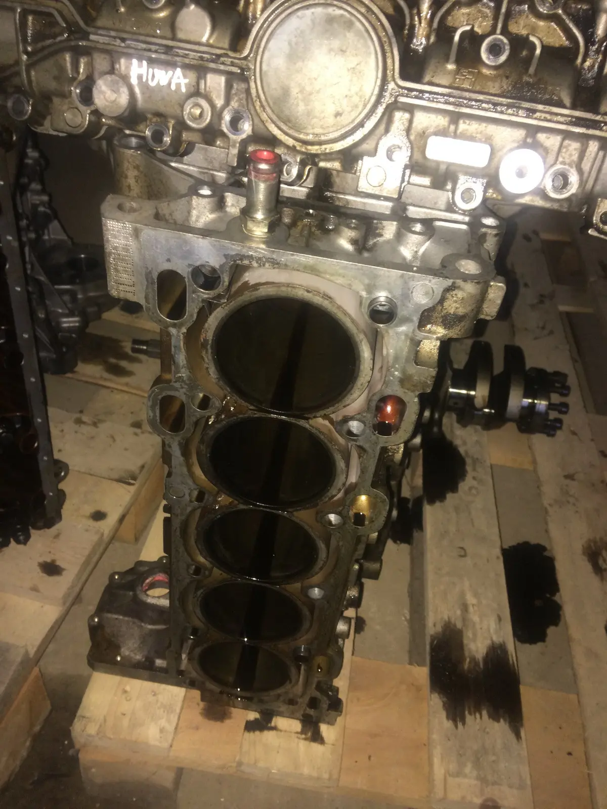 2008 Huwa Ford 2.5 Petrol Turbo Engine Block 1