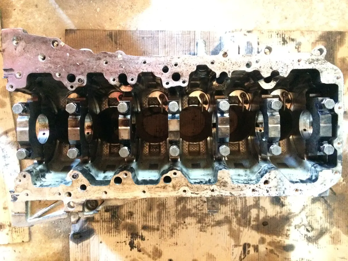 2011 N57 N57d30 Bmw 3.0 D Diesel Engine Block 1