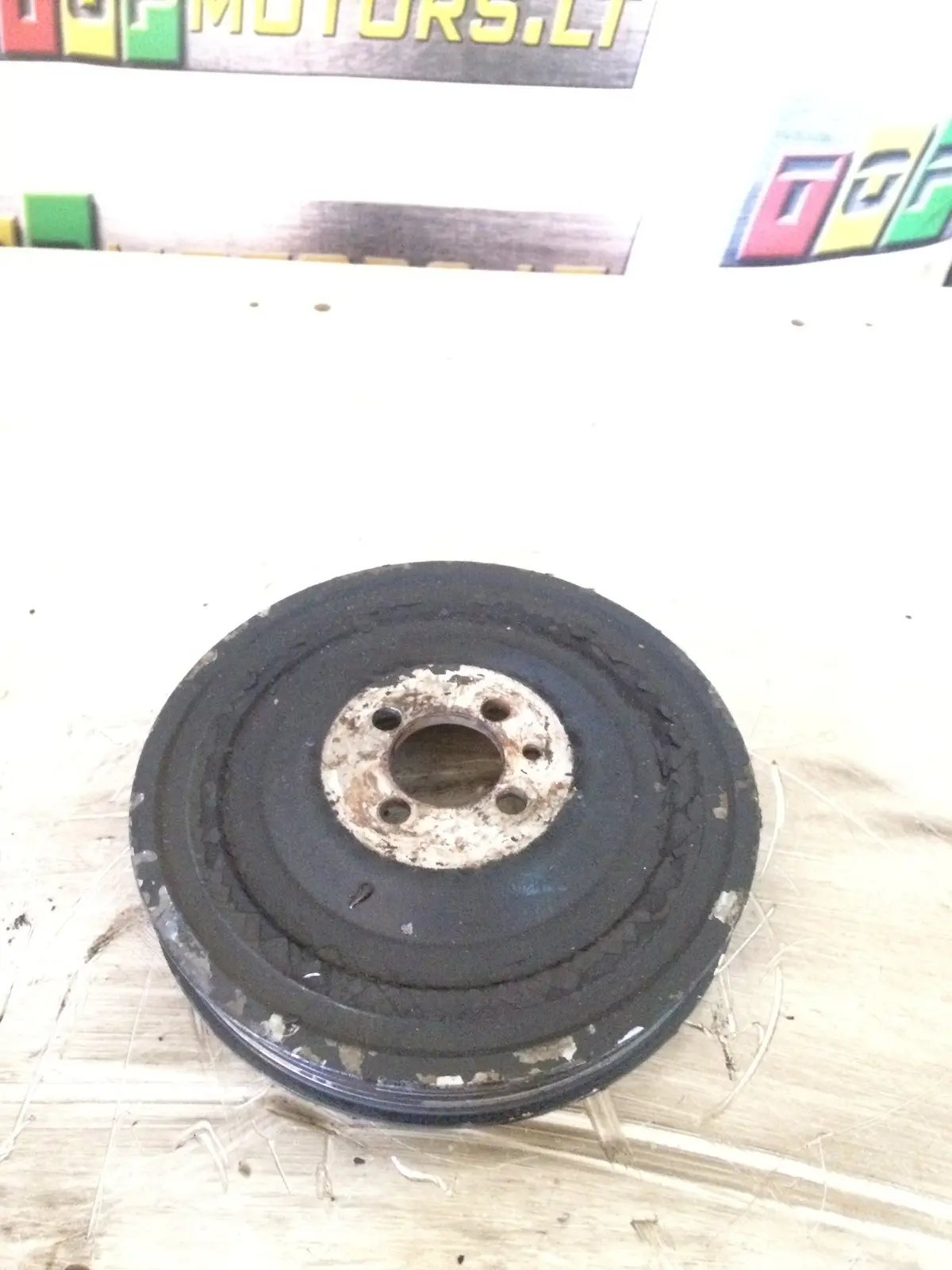2005 Z19dth Opel 1.9 Cdti Diesel Engine Crankshaft Pulley 1