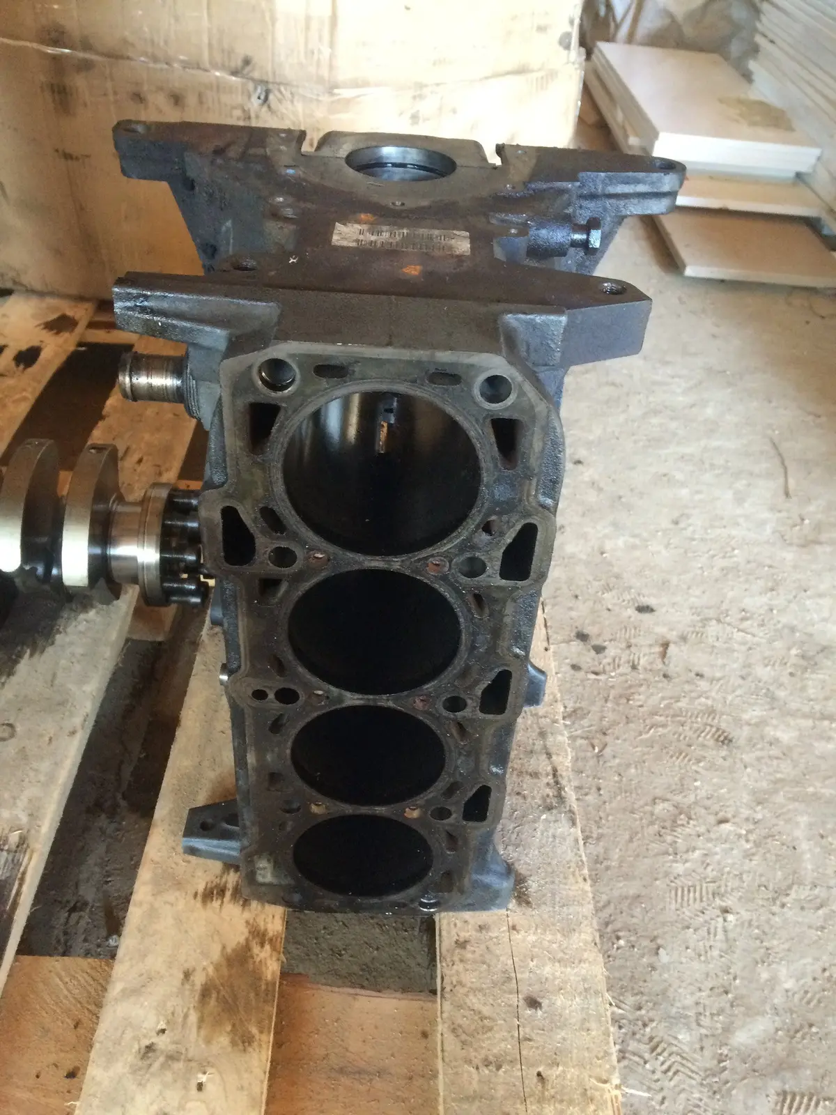 2005 Z19dth Opel 1.9 Cdti Diesel Engine Block 1