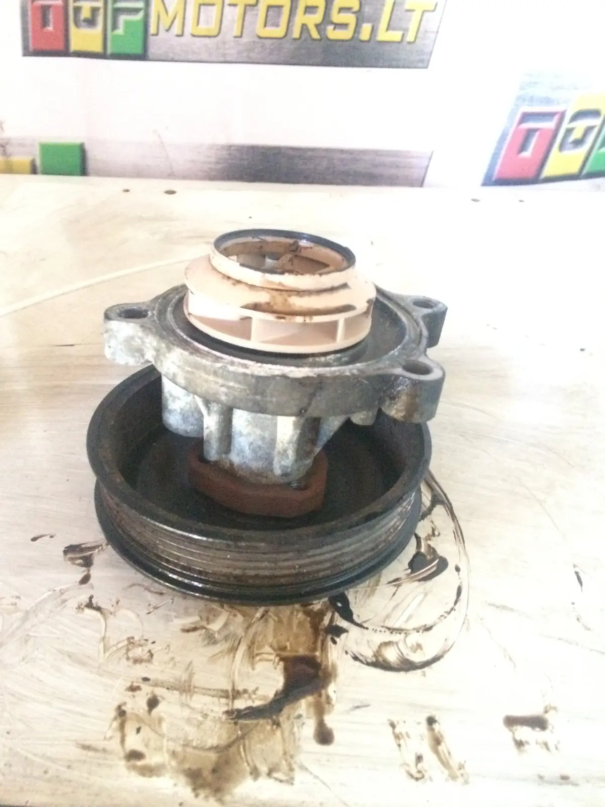 2003 Azq Volkswagen Skoda Seat 1.2 Petrol Engine Water Pump 1