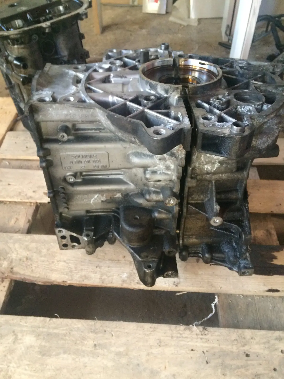 2003 Azq Volkswagen Skoda Seat 1.2 Petrol Engine Block 1