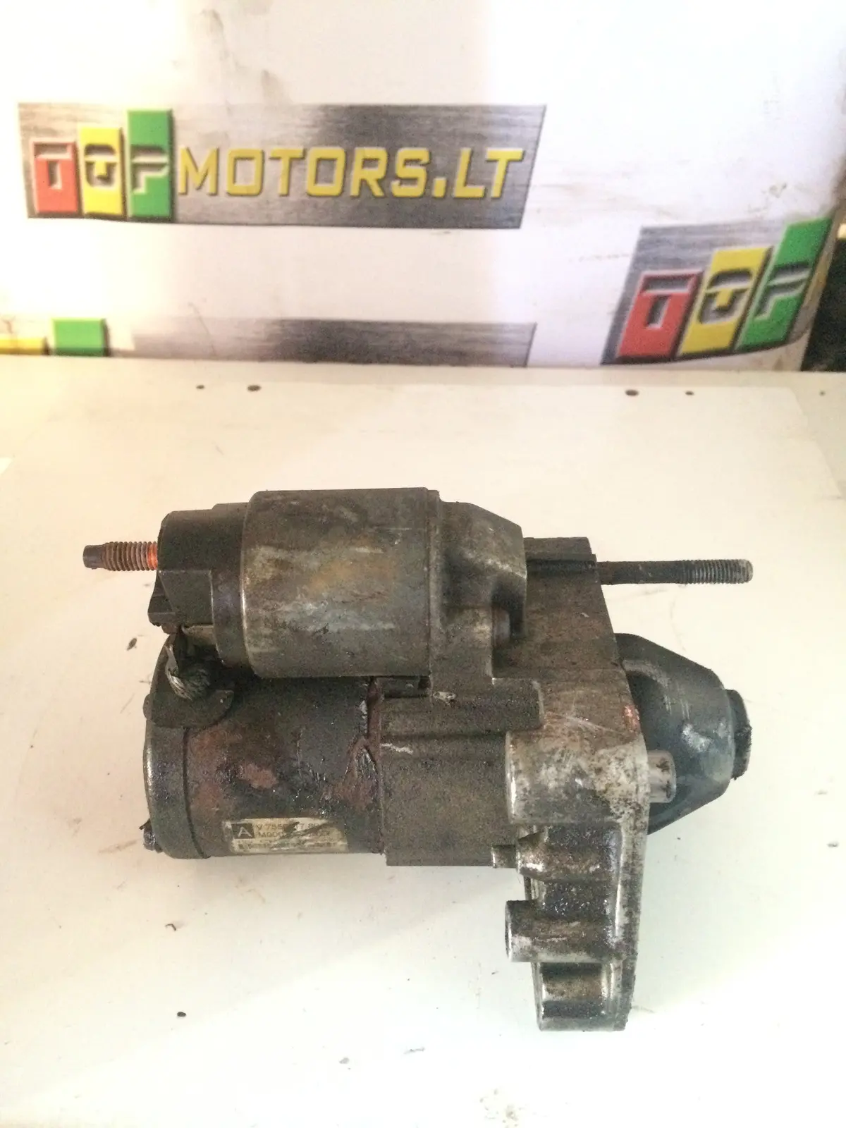 2008 N14 N14b16 5Fx  Mini 1.6 Petrol Turbo Engine Starter Motor V7550017 1