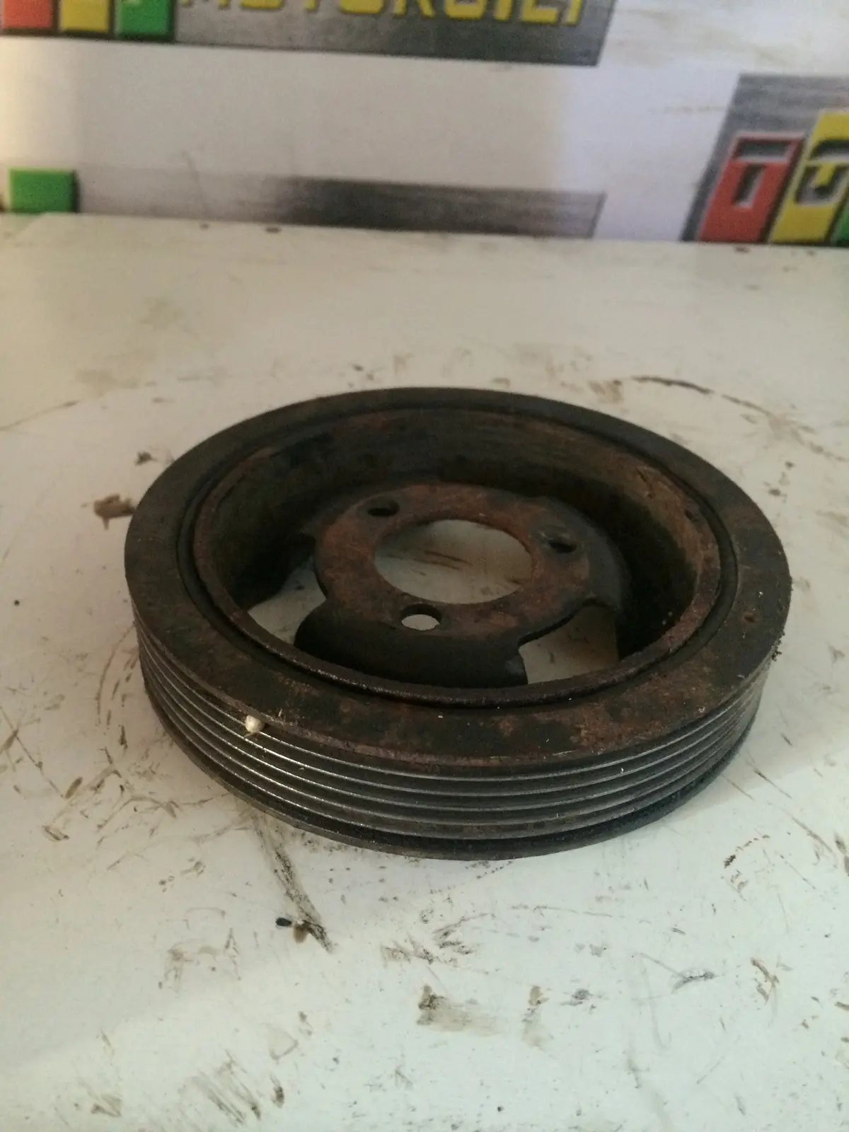 2008 N14 N14b16 5Fx Mini 1.6 Petrol Turbo Engine Crankshaft Pulley 2