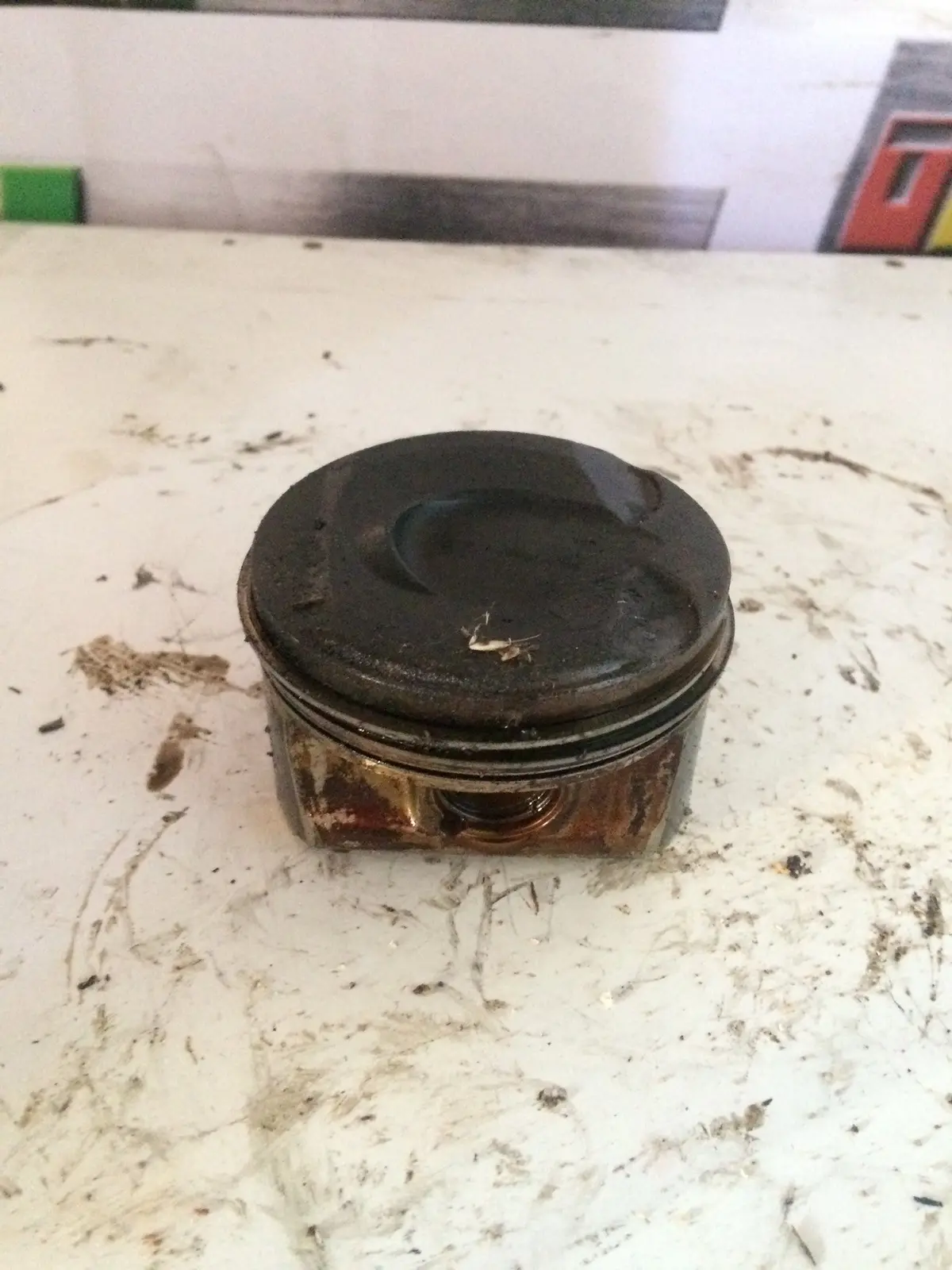 2008 N14 N14b16 5Fx  Mini 1.6 Petrol Turbo Engine Piston 1