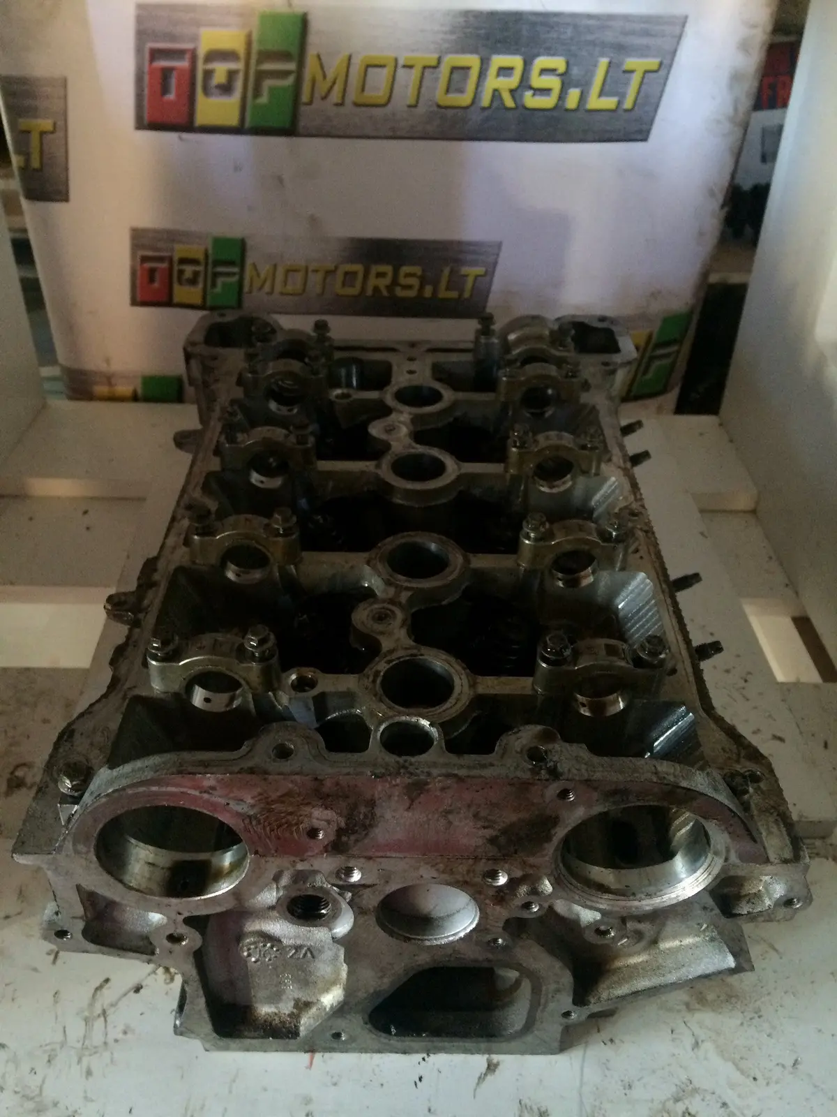 2008 N14 N14b16 5Fx  Mini 1.6 Petrol Turbo Engine Cylinder Head V7534710 80 1