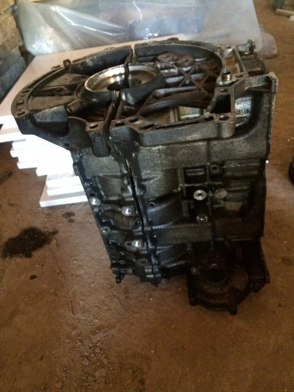 2008 N14 N14b16 5Fx Mini 1.6 Petrol Turbo Engine Block 2