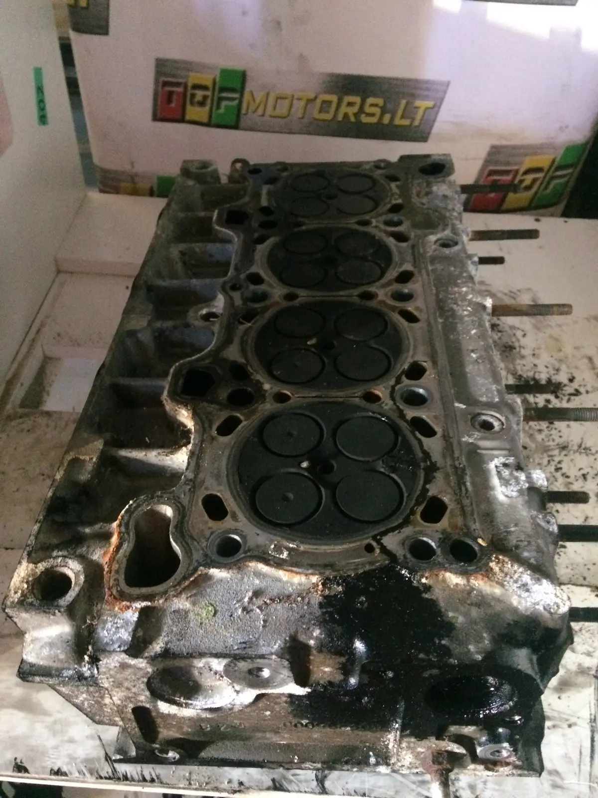 2005 F1ae Fiat Iveco 2.3 Jtd Diesel Engine Cylinder Head 502295000 2