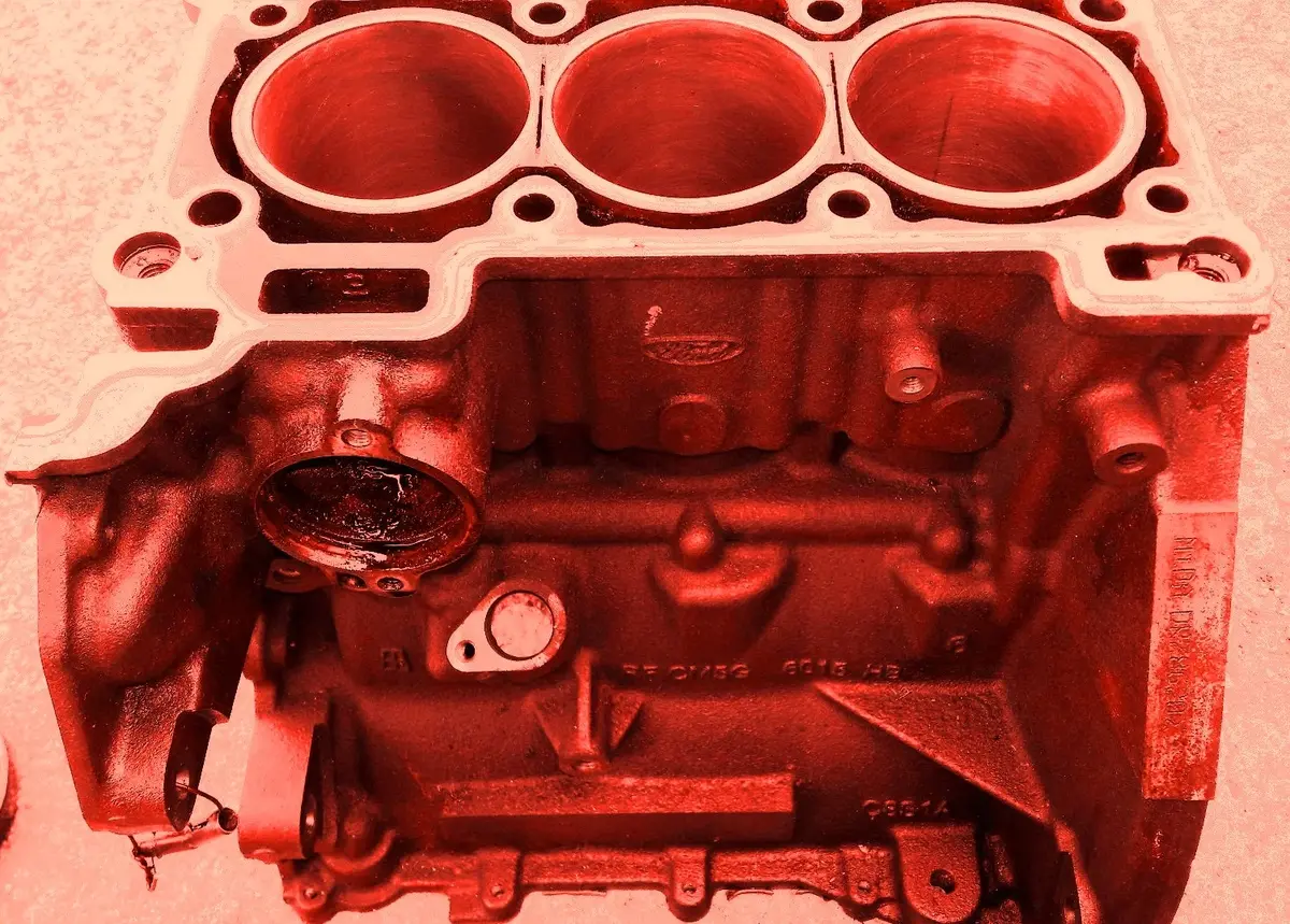 Reconditioned Cylinder Block Cm5g6015hd Ford 1.0 12V Petrol Ecoboost Sfjc M1da M2da Sfca Sfcb Sfcd Fiesta Focus C-Max  Grand Tourneo Courier  Transit 1
