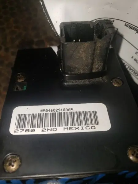 2011 Dodge Ram1500 Headlamp Switch. Part Number 4602918Aa 2
