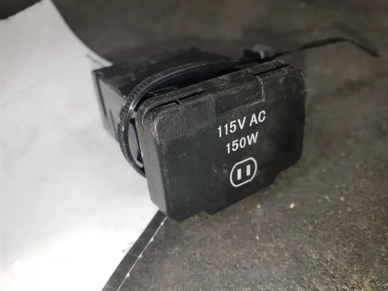 2011 Ram1500 Dash Mounted Power Plug Inverter. Part Number 05082095Ab 2