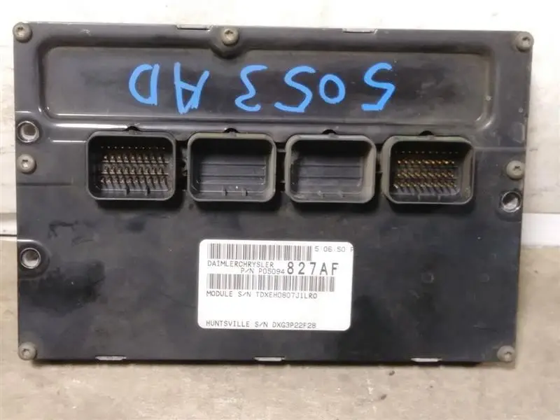 Transmission Control Module 05094827Af 2007 Dodge Ram 2500 1