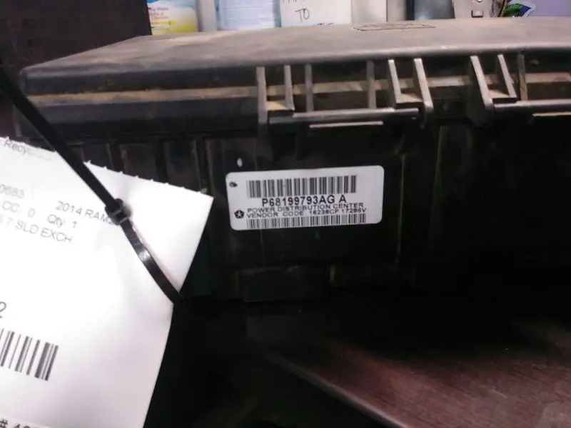2014 Ram2500 Totally Intergrated Power Moduel (Timp). Part Number 68199793Ag 2