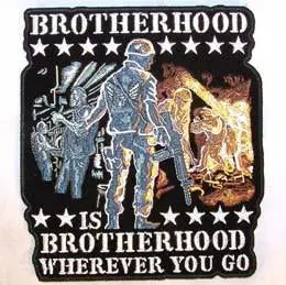 Brotherhood Jumbo 6 Inch Patch 1
