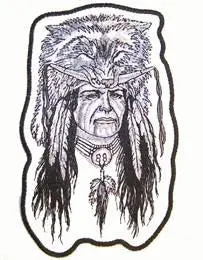 Indian Warrior Jumbo Patch 1