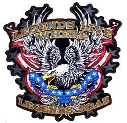 Legends Soar Jumbo 11 Inch Patch 1