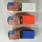 American Flag Jewel Belt With Buckle 1