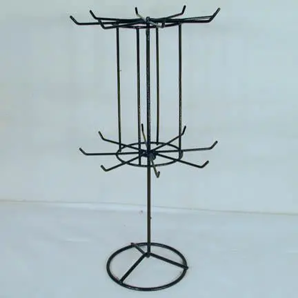 16 Inch Black Spinning Jewelry Rack 1