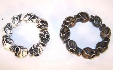 Ring Of Skulls Head Bracelets 1