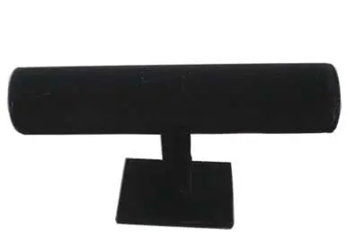 Single Level Black Velvet Bracelet Display Rack 1