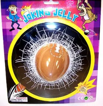 Football In Broken Glass Window 7 Inches Diameter 1