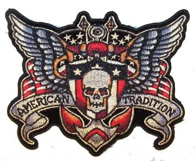 Jumbo American Traditional  Patch 5 Inch 1