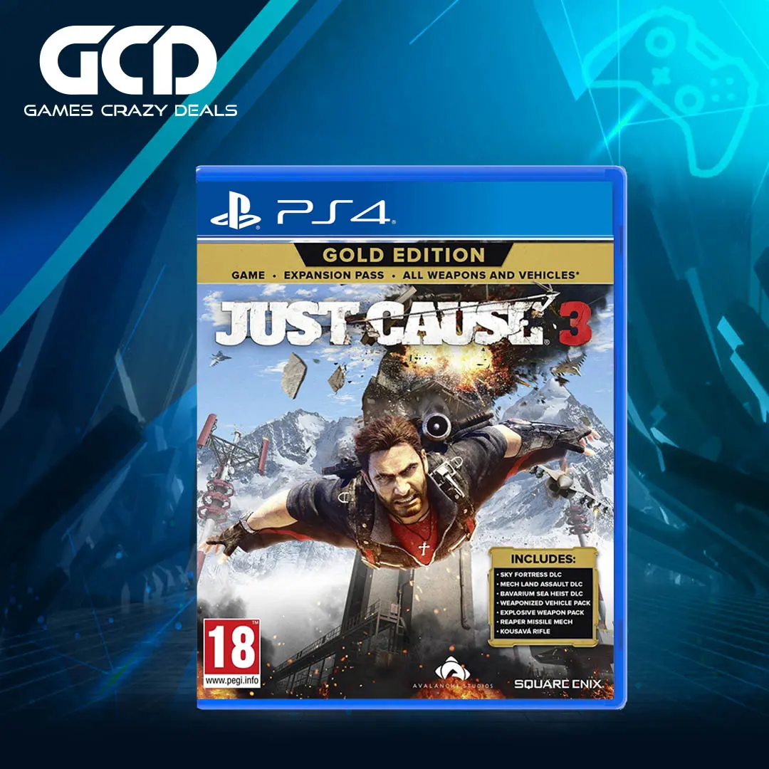 Ps4 Just Cause 3 Gold Edition 1