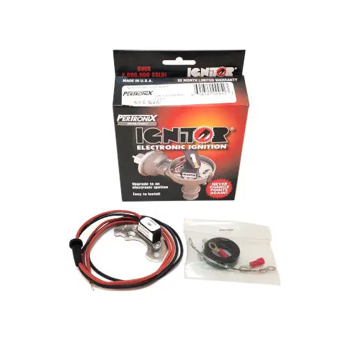New Electronic Ignition Kit - 3-1/8" Distributor Cap - 12 Volt, Negative Ground, Vacuum Advance  -  Kei362n 1