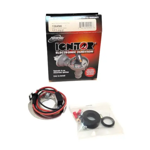 New Electronic Ignition Kit - 3-1/8" Distributor Cap - 6 Volt, Negative Ground  - Kei646n 1