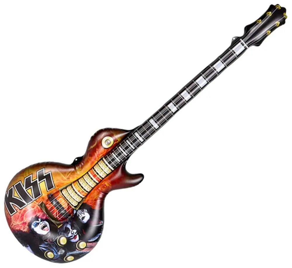 42 Inch Inflatable Kiss Rock & Roll Guitar 1